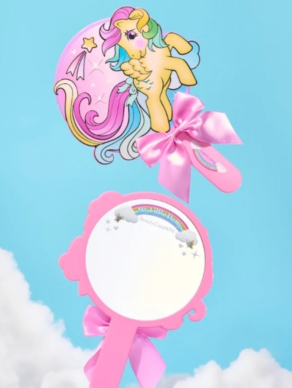 My Little Pony X Beauty Creatiind Pink Rainbow Hand Mirror